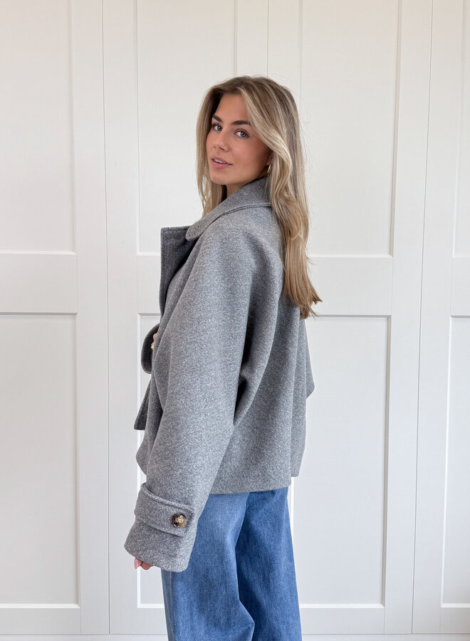 Coat Angel grijs