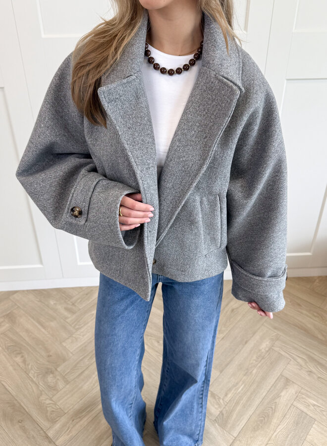 Coat Angel grijs