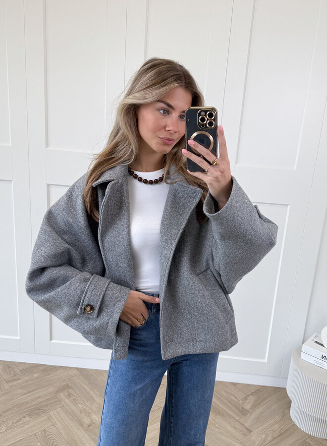 Coat Angel grijs
