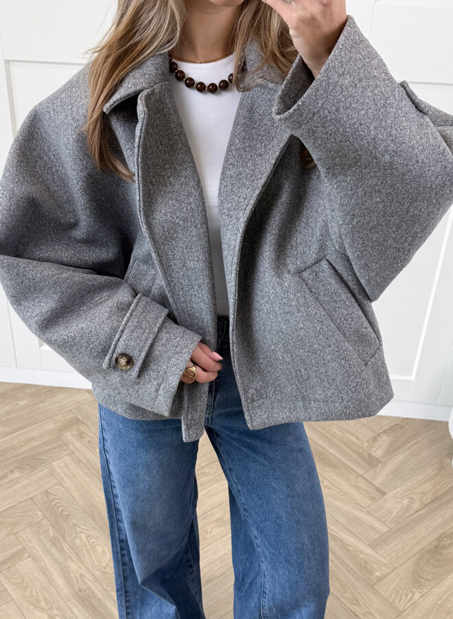 Coat Angel grijs