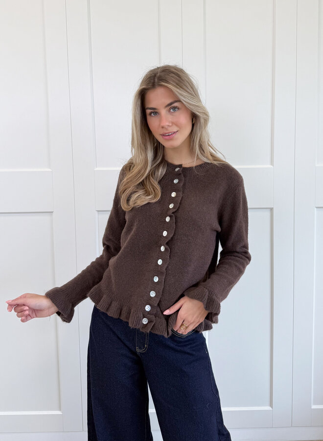Vest Tess Bruin