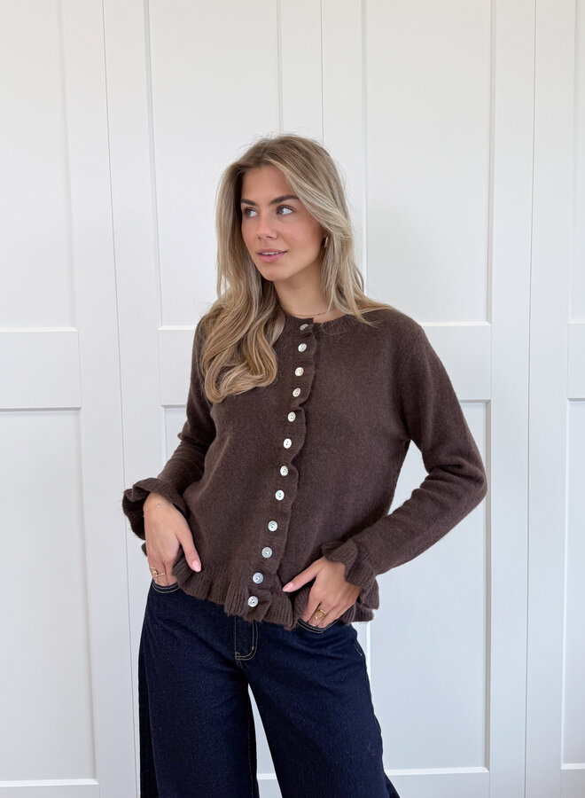 Vest Tess Bruin