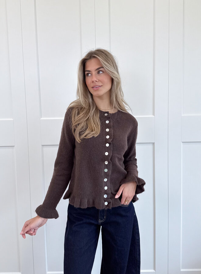 Vest Tess Bruin