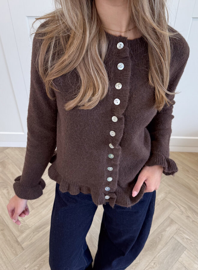 Vest Tess Bruin