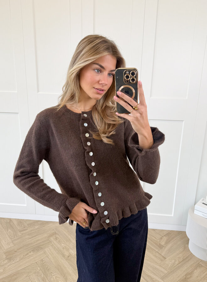 Vest Tess Bruin