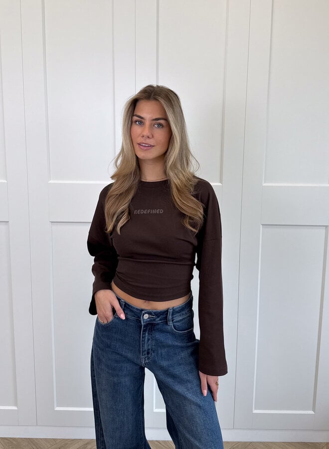 Sweater Romy bruin