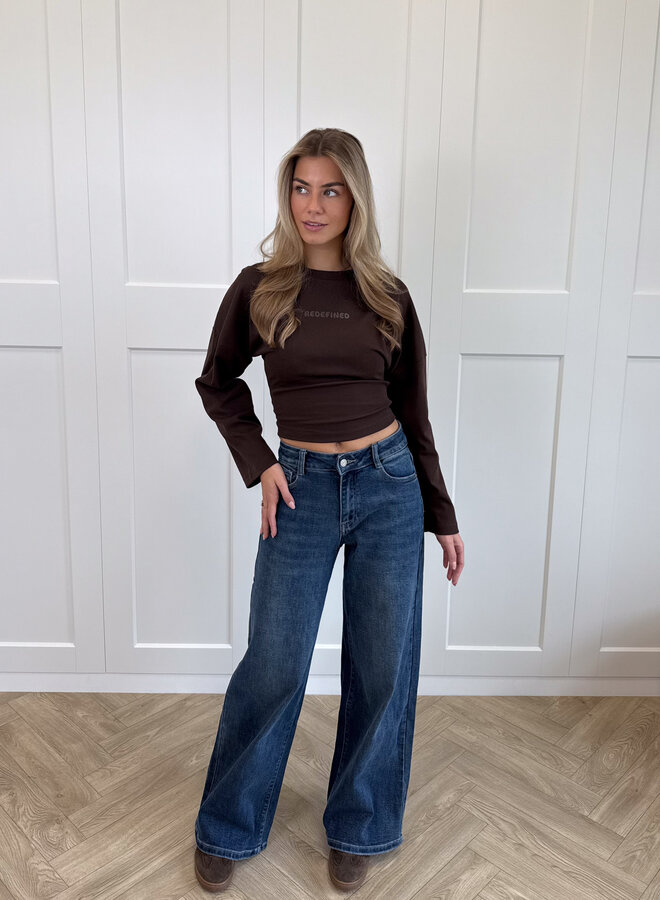 Jeans Lotte donkerblauw