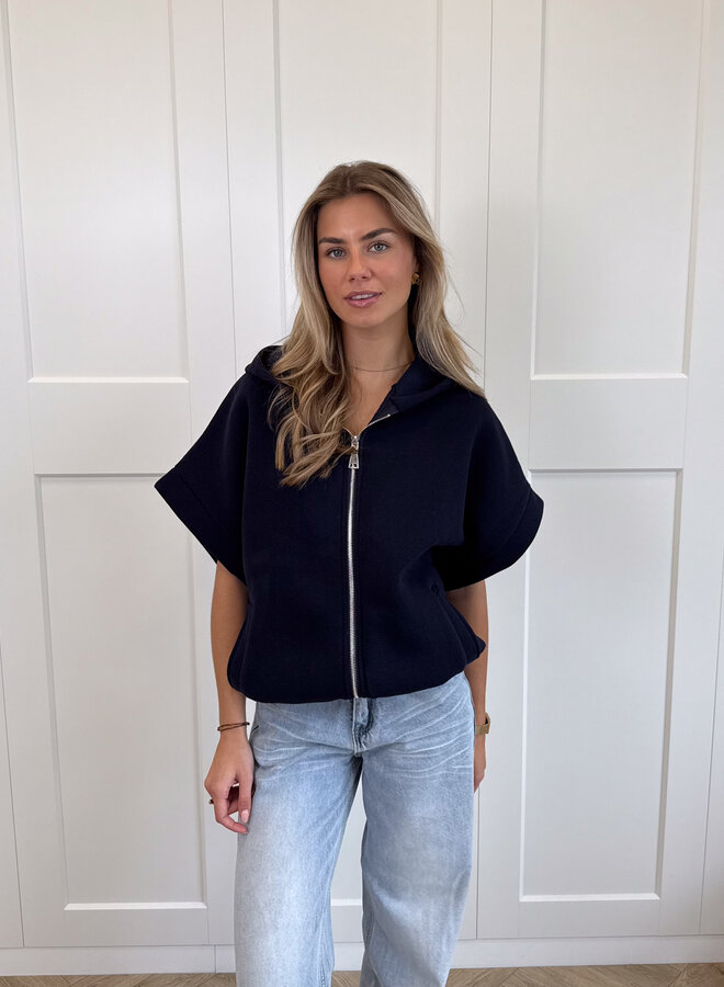 Zippervest Marivelle Blauw