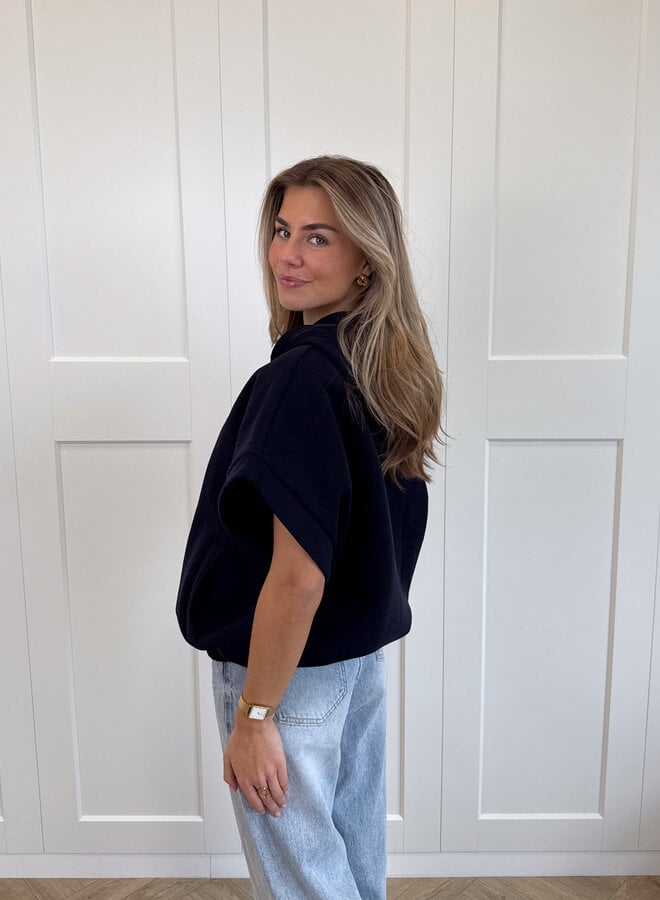 Zippervest Marivelle Blauw