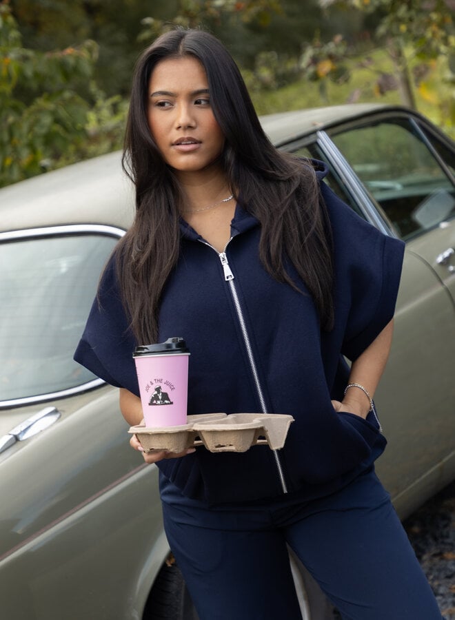 Zippervest Marivelle Blauw