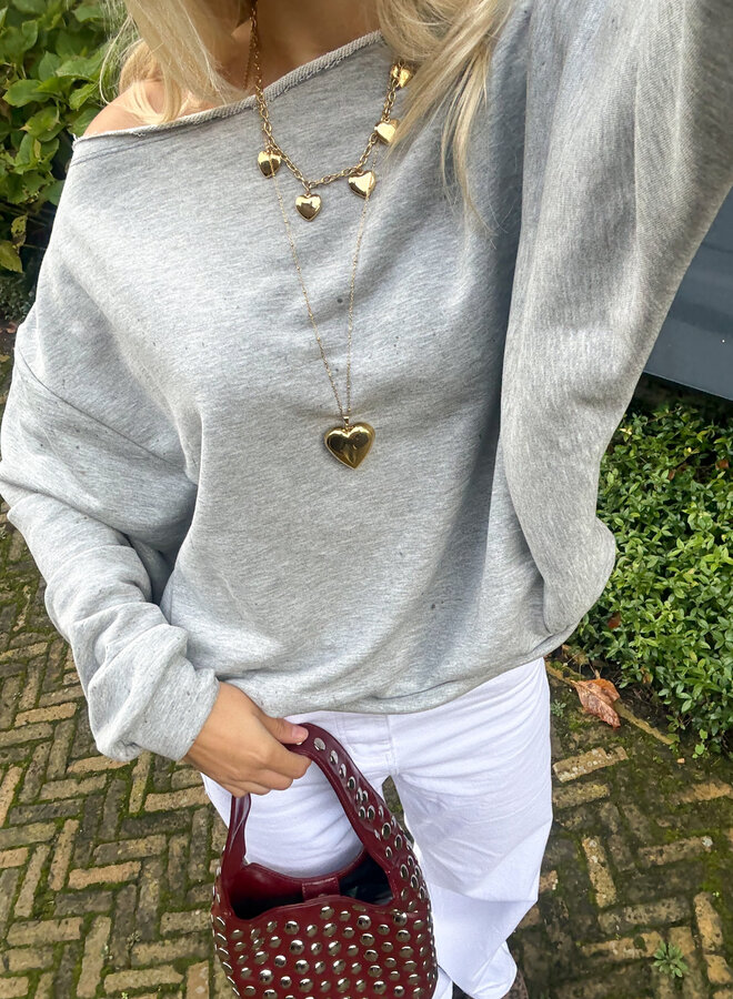 Golden affection ketting
