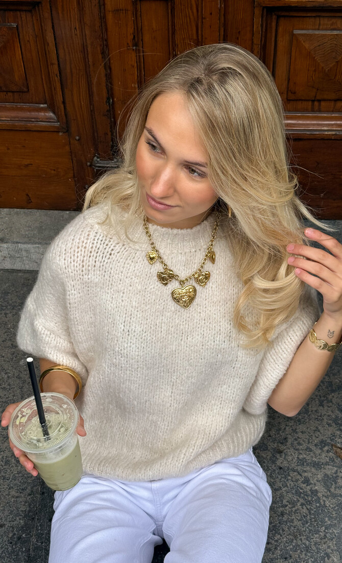 Golden Heartbeat ketting