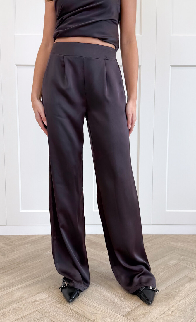 Satin broek Jente bruin