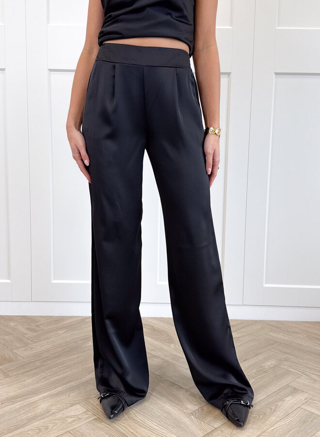 Satin broek Jente zwart