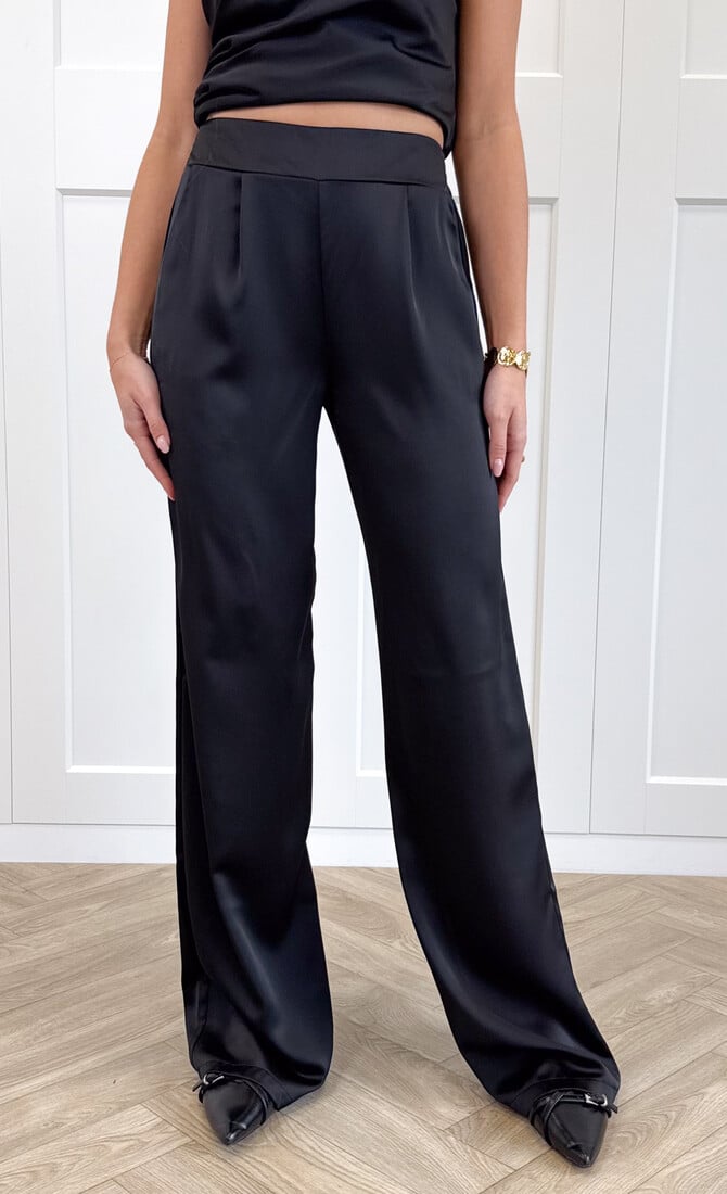 Satin broek Jente zwart