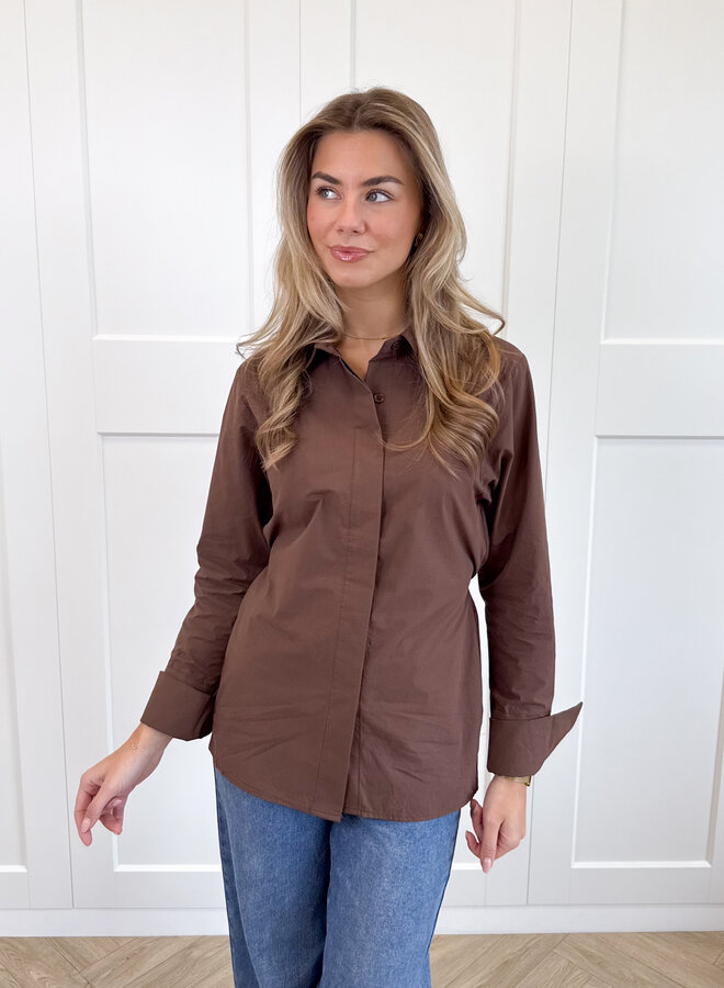 Blouse Emi bruin