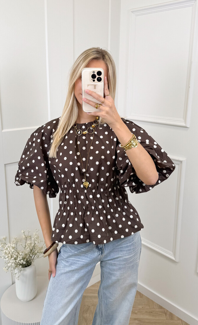 Top polkadots bruin