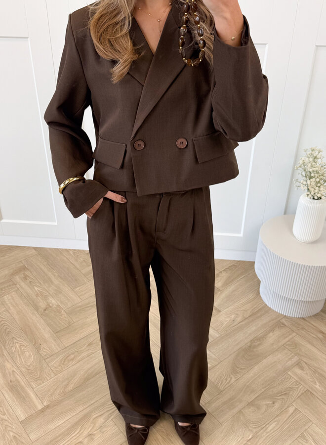 Co-ord set Rosalie bruin