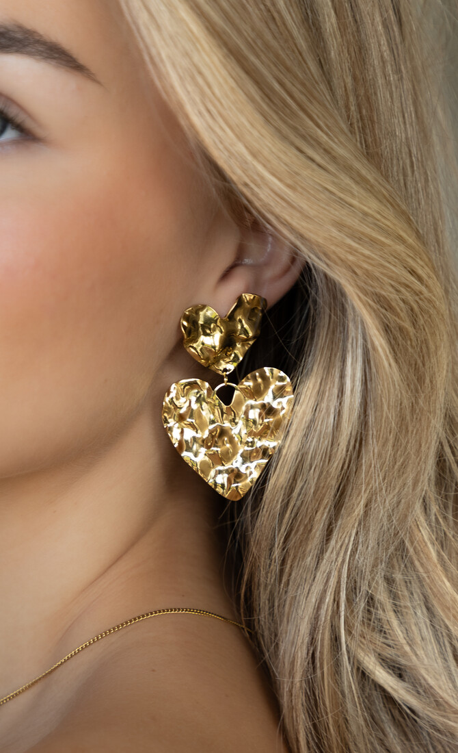 Oorbel Amoré gouden