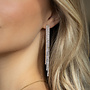 Earring waterfall goud