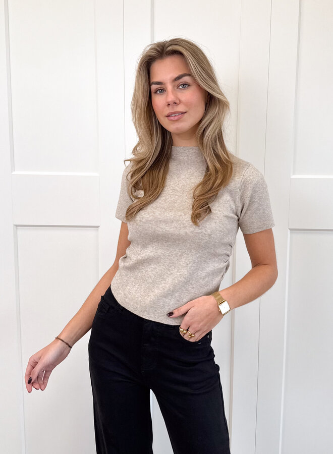 Top Lou taupe