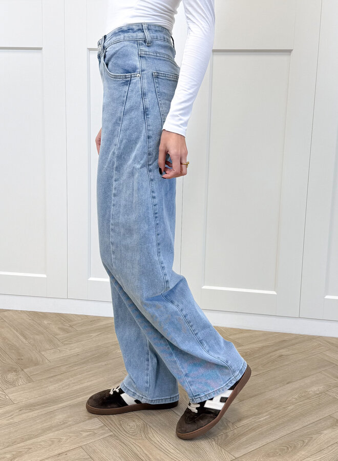 Balloon jeans Liva lichtblauw