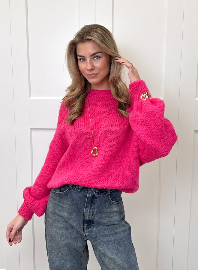 Trui Ella fuchsia