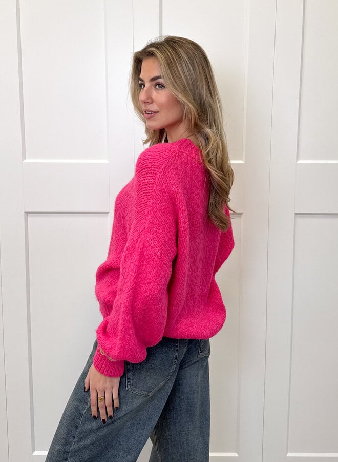 Trui Ella fuchsia