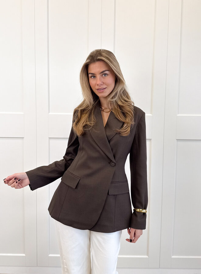 Blazer Rose bruin