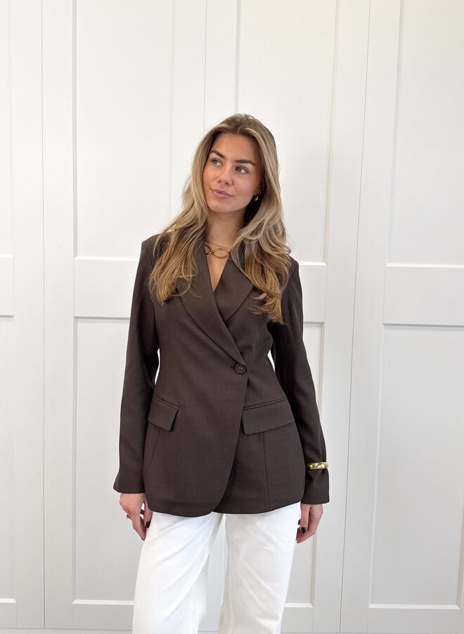 Blazer Rose bruin