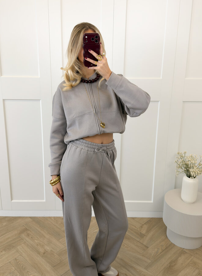 Joggingpak Sadie taupe