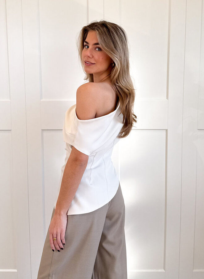 Top off shoulder Candice creme