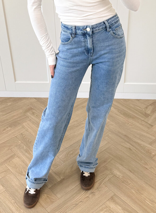 Tall jeans Kay blauw