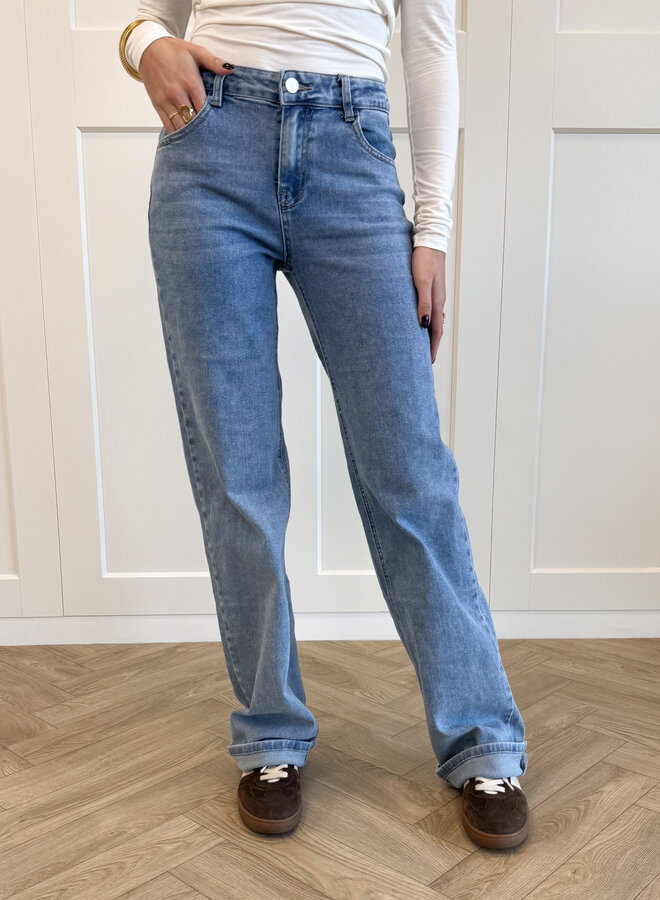 Tall jeans Kay blauw