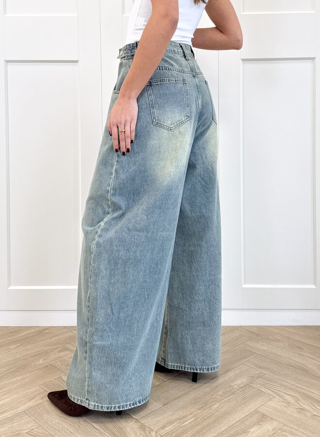 Balloon jeans Amber blauw