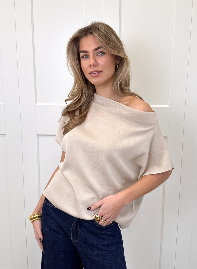 Ally top beige
