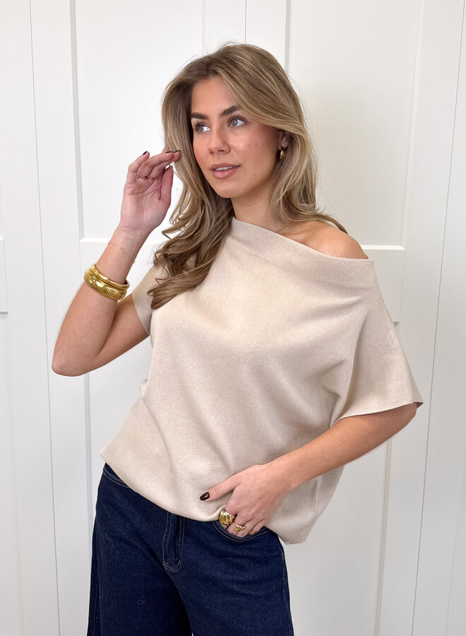 Ally top beige