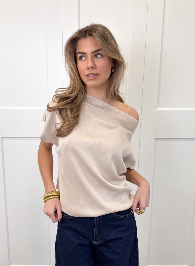 Ally top beige