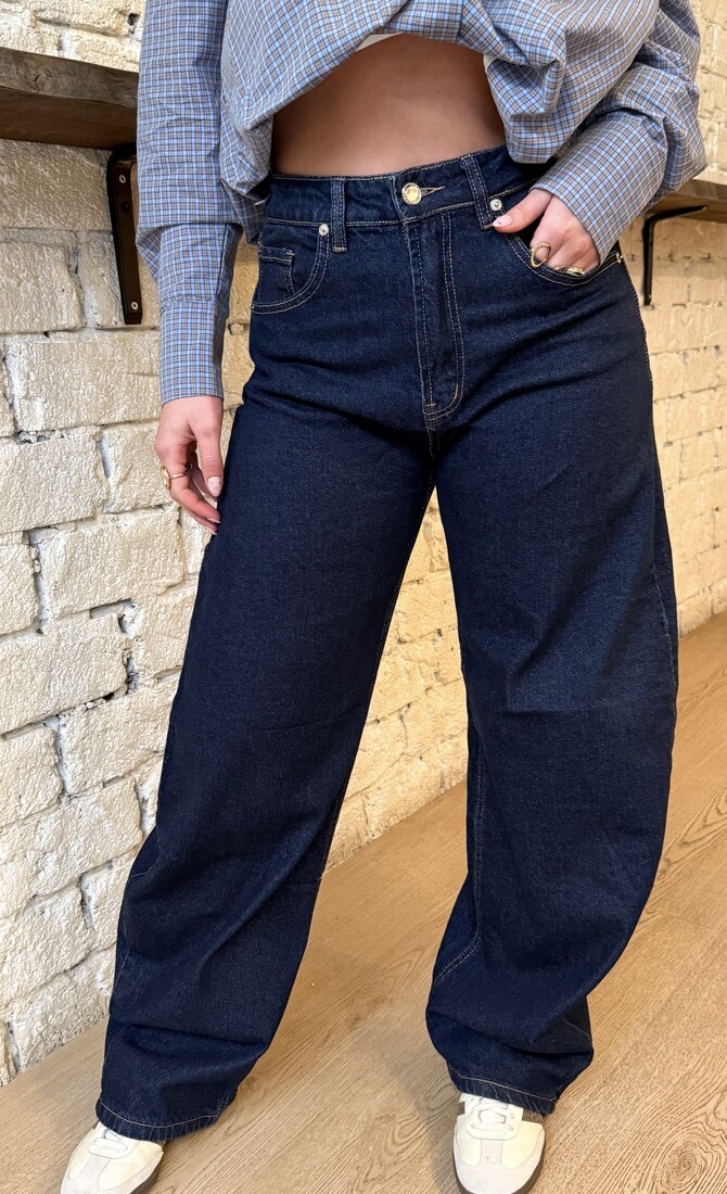 Jeans Lina donkerblauw