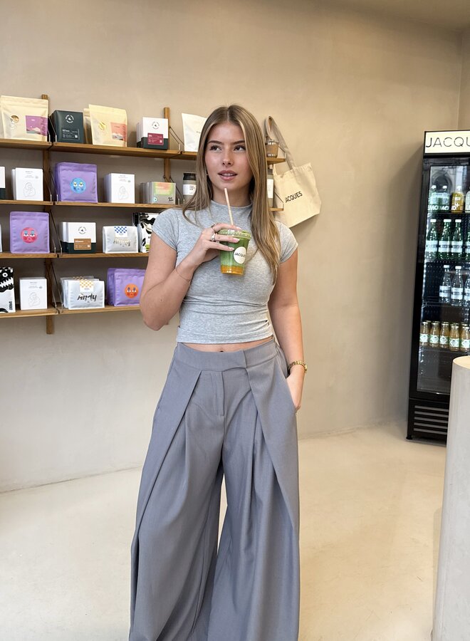 Pantalon Mavie grijs