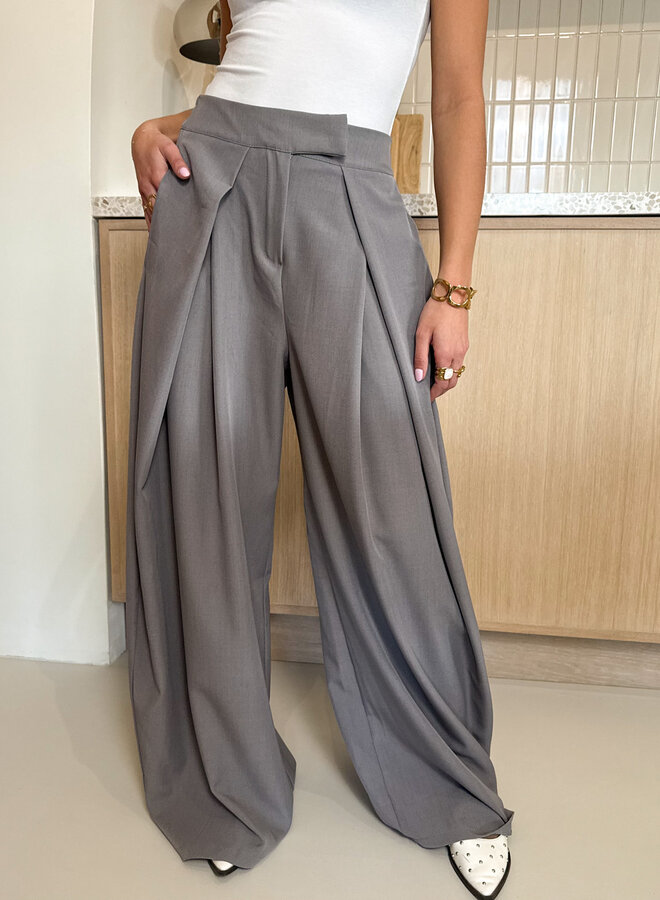 Pantalon Mavie grijs