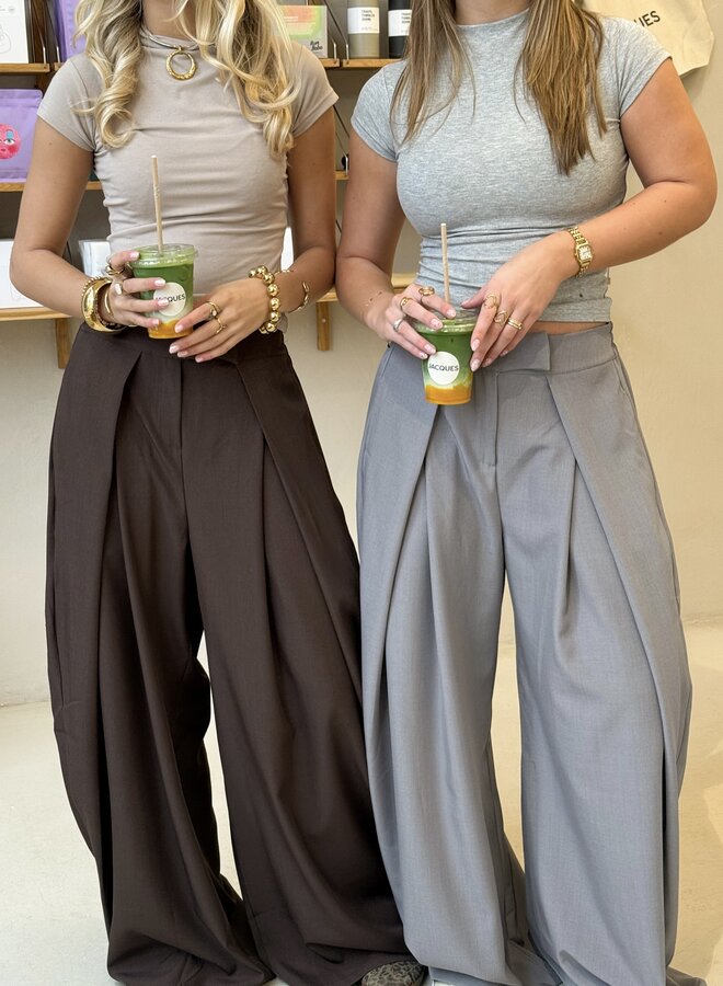 Pantalon Mavie bruin