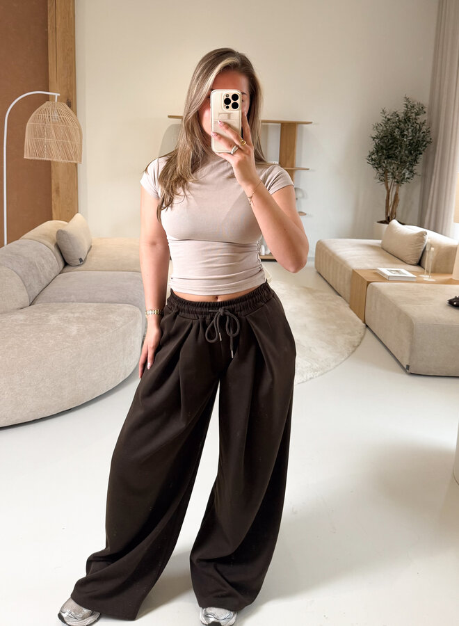 Sweatpants Aniek bruin