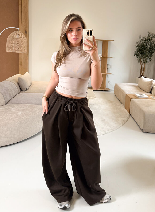 Sweatpants Aniek bruin