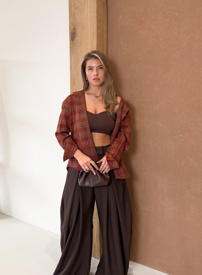 Blouse Audrey bordeaux