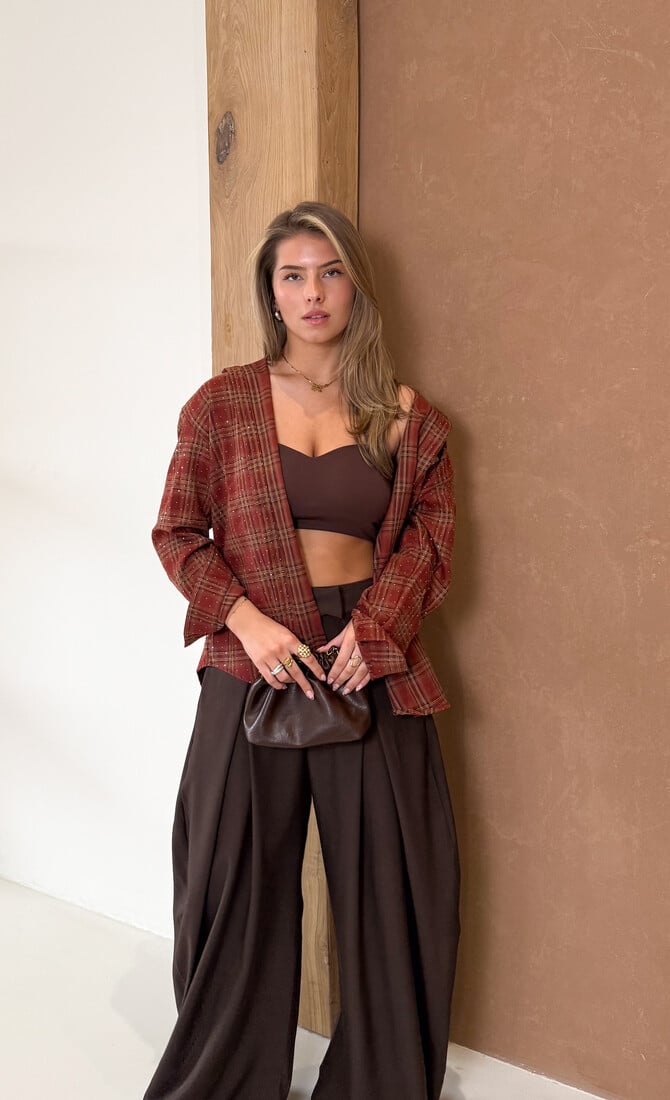 Blouse Audrey bordeaux