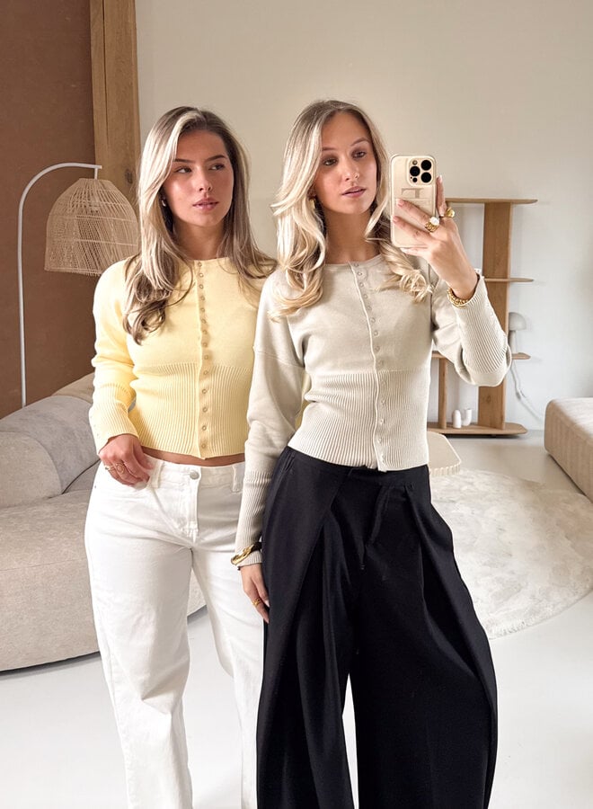 Vest Lauren butter yellow