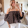 Polkadots top Bibi bruin