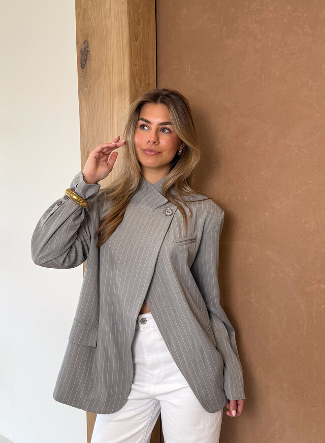 Blazer Fem grijs