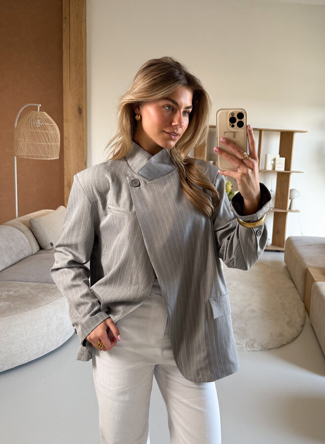 Blazer Fem grijs